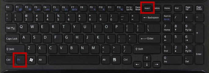电脑键盘数字