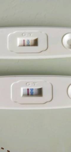 测试怀孕一深一浅