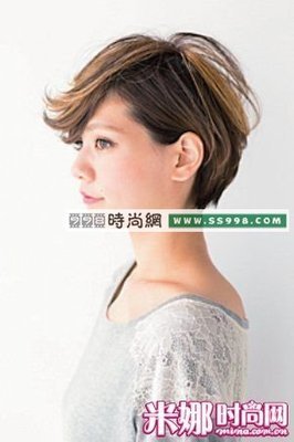 青少年短发发型女式