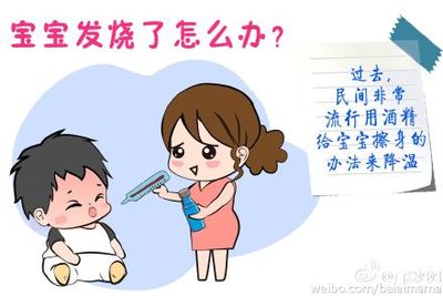 宝宝发烧能用酒擦吗