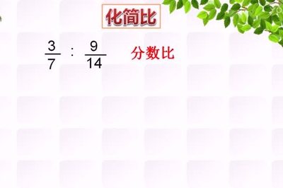 化简比是什么意思