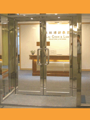 乙级防火玻璃门