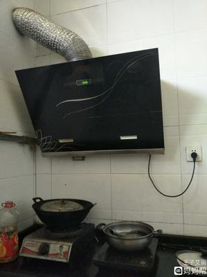 自制简易厨房油烟机