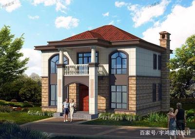 20万农村自建别墅二层