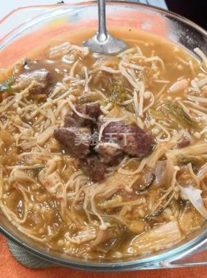 辣白菜牛肉汤做法大全家常