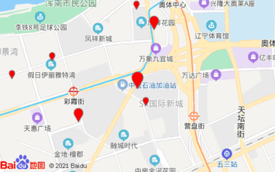 沈阳奥体中心周边地图