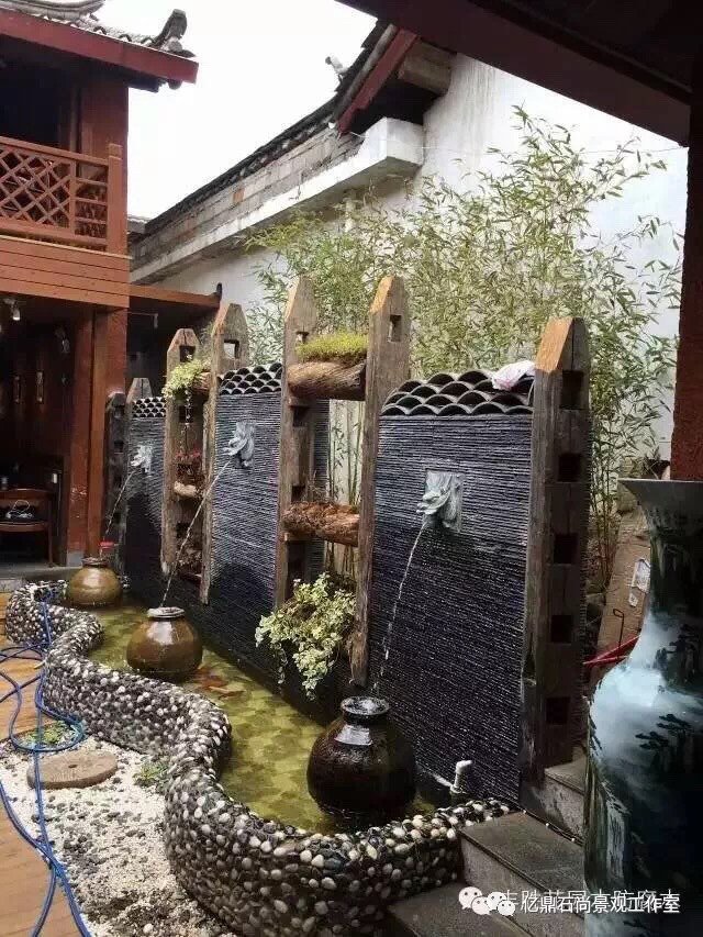 复古庭院设计效果图