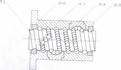 滚珠丝杆螺母副工作原理