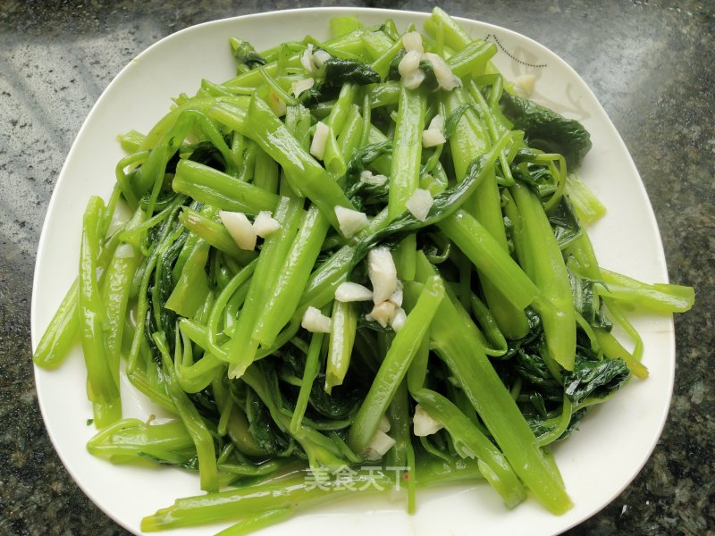 清炒空心菜的家常做法