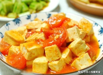 番茄炒豆腐的做法