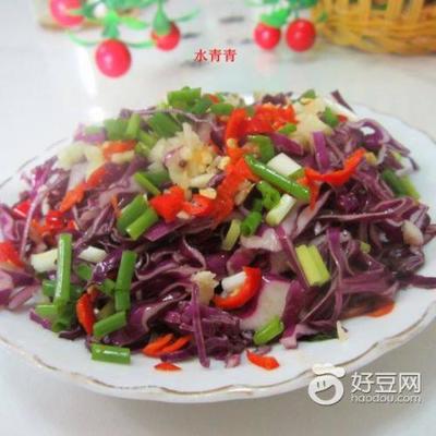 紫包菜怎么凉拌好吃