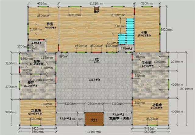 四合院的厨房位置