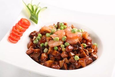 香菇炒贵阳豆