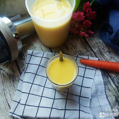 胡萝卜黄豆豆浆的功效