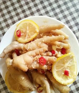 柠檬汁鸡爪制作方法