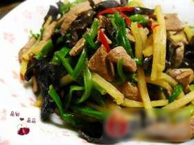 炒善丝的家常做法