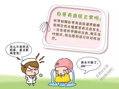 怀孕期间有血丝正常吗