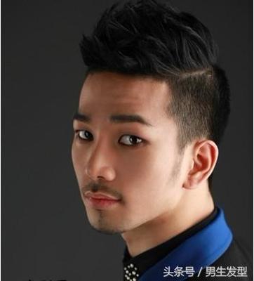 短发头型男