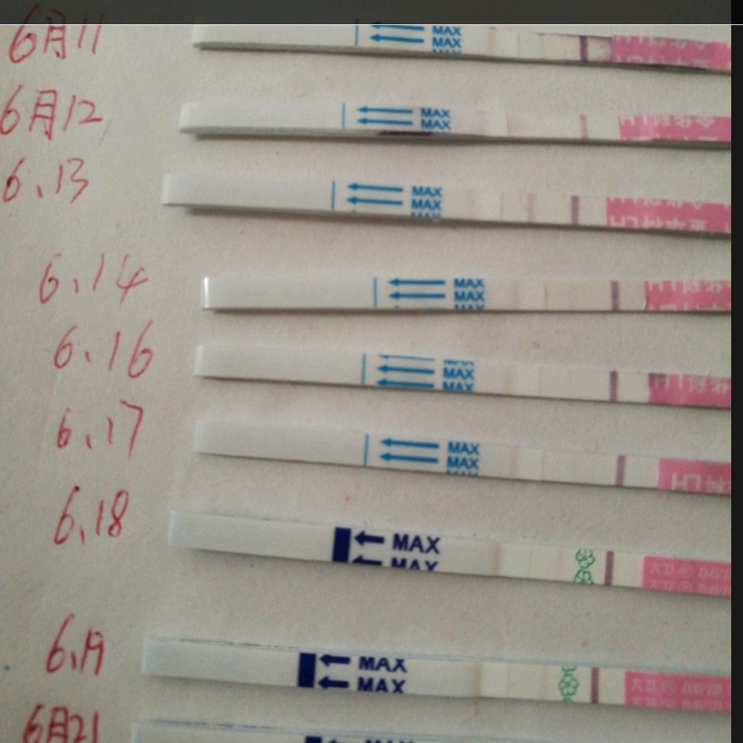 同床多少天可以用试纸测出来