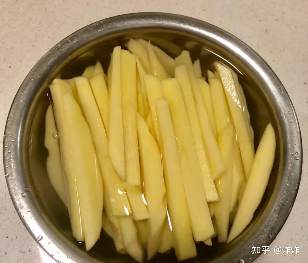 怎样用土豆炸薯条