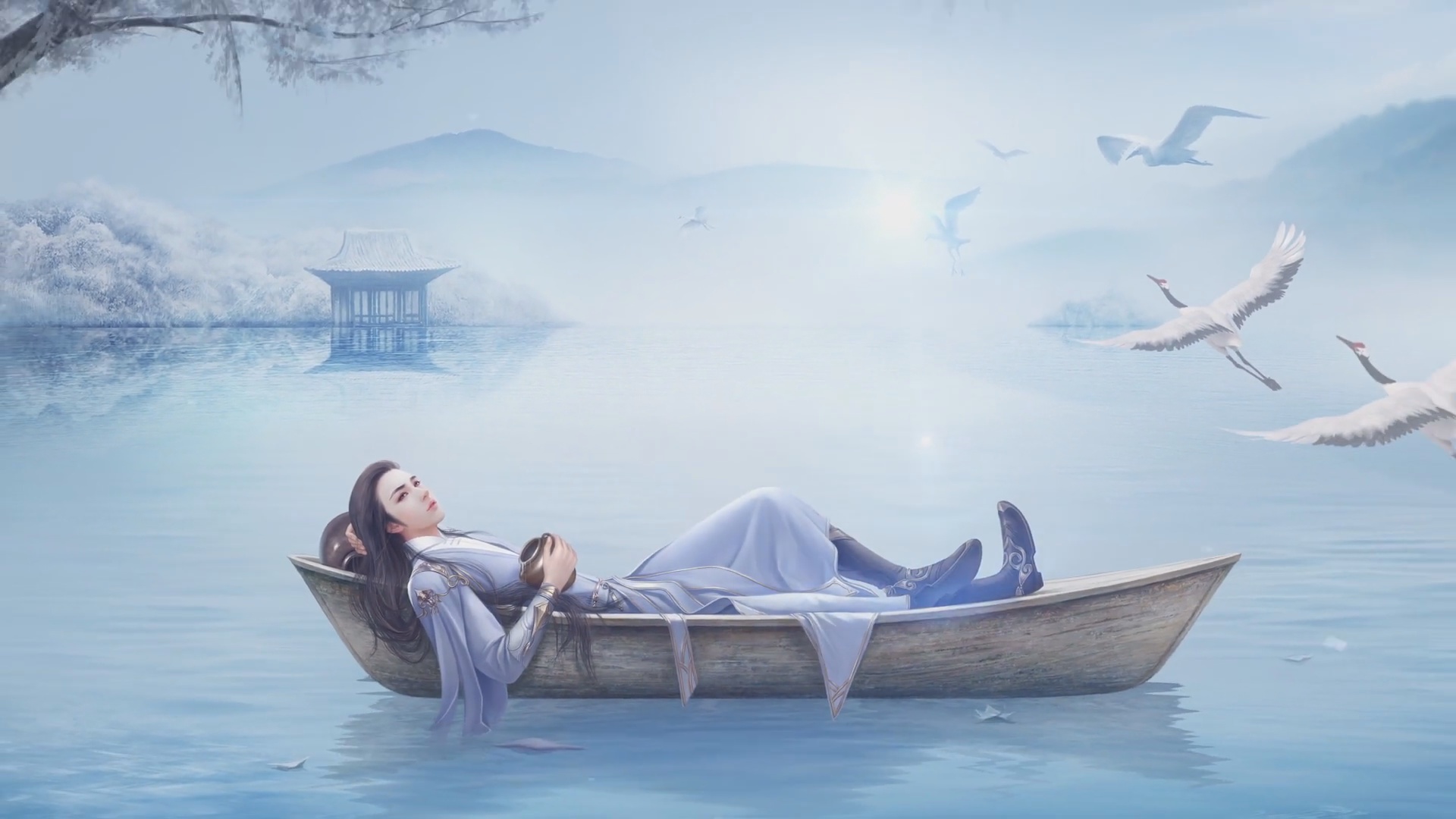 唯美仙侠古风【天生不凡】高画质插画宣传pv.