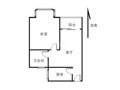 厨房在房屋西南