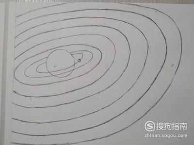 简单行星怎么画图片大全