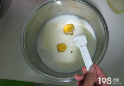 牛奶鸡蛋油条的制作方法
