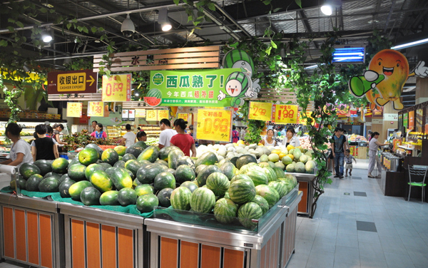 超市蔬果吊顶