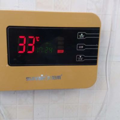 太阳能热水器上水时间
