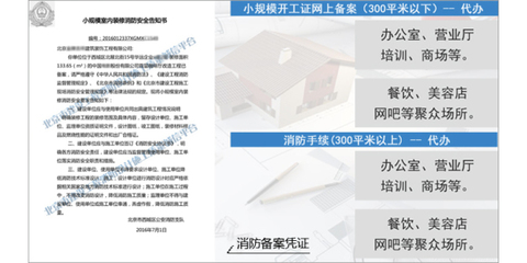 300平米以上消防备案