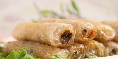 香菇馅春卷