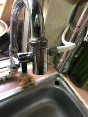 厨房净水器好大