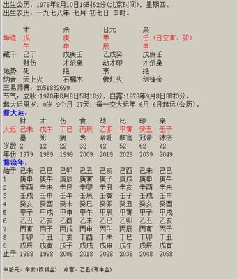 戊午年是什么命