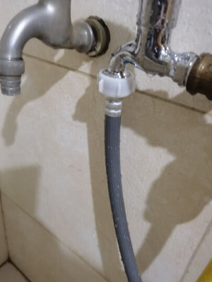 洗衣机进水管怎么安装