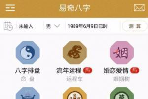 易奇八字 命盘