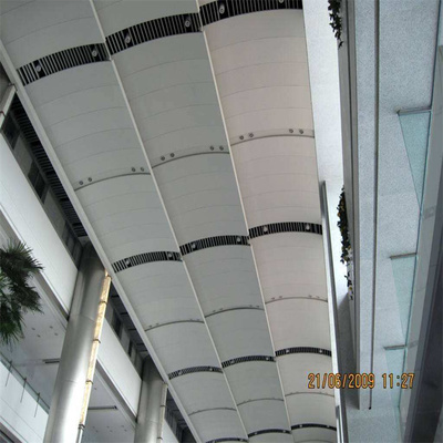 铝单板吊顶施工现场