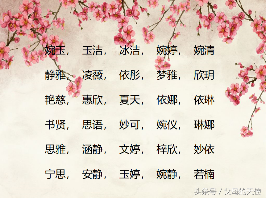 文雅的男孩名字