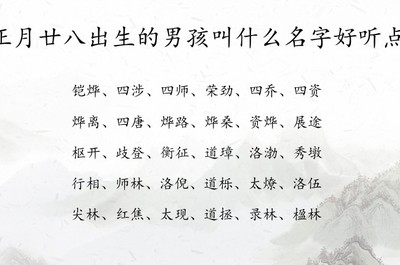带铠的男孩名字