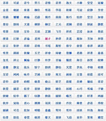 取名字李姓男孩的名字