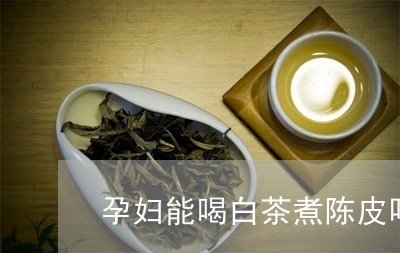 怀孕能喝白茶吗