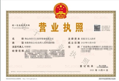 申办公司营业执照流程