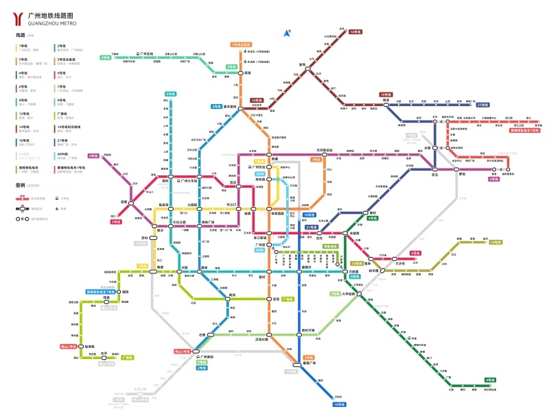 广州轻轨路线