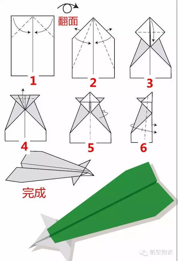 锅饭折纸飞机视频教程下载