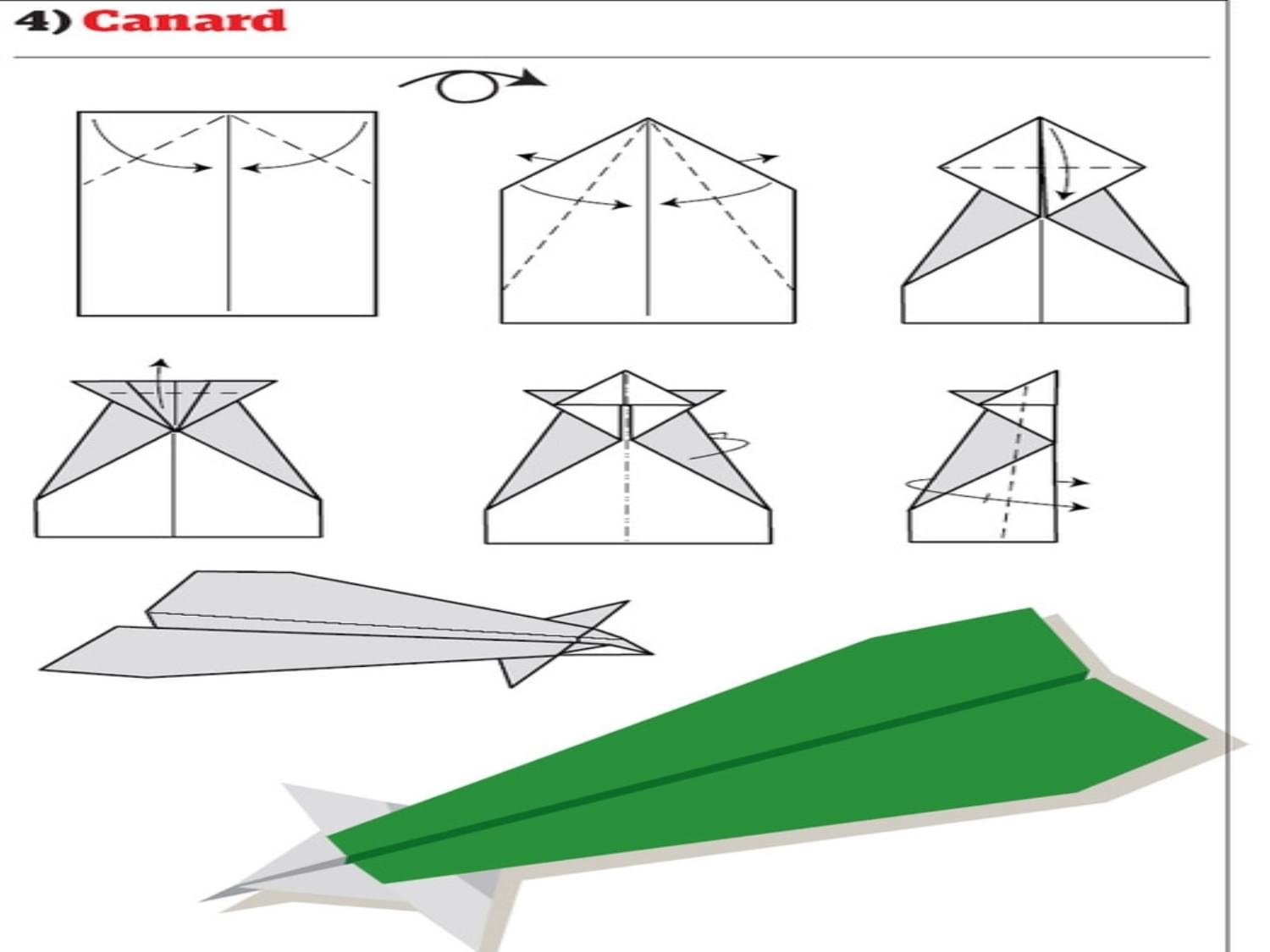 制作纸飞机的方法