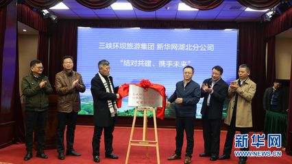 新华网湖北分公司与三峡环坝旅游集团“党建联合体”揭牌