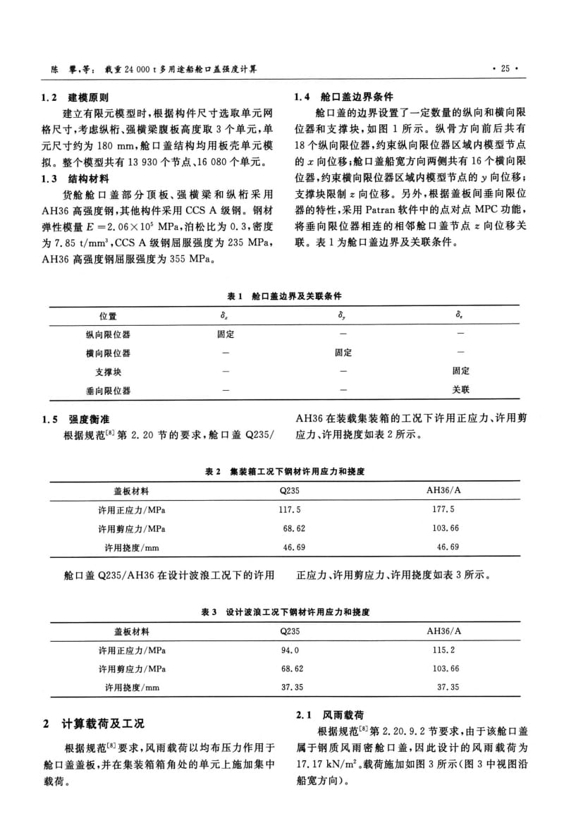 船舶 机舱吊设备舱口