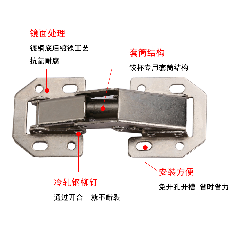橱柜铰链 开门角度