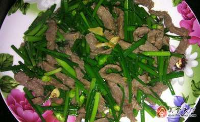 韭菜牛肉做法大全家常
