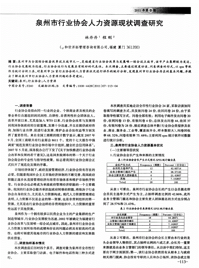 泉州行业现状